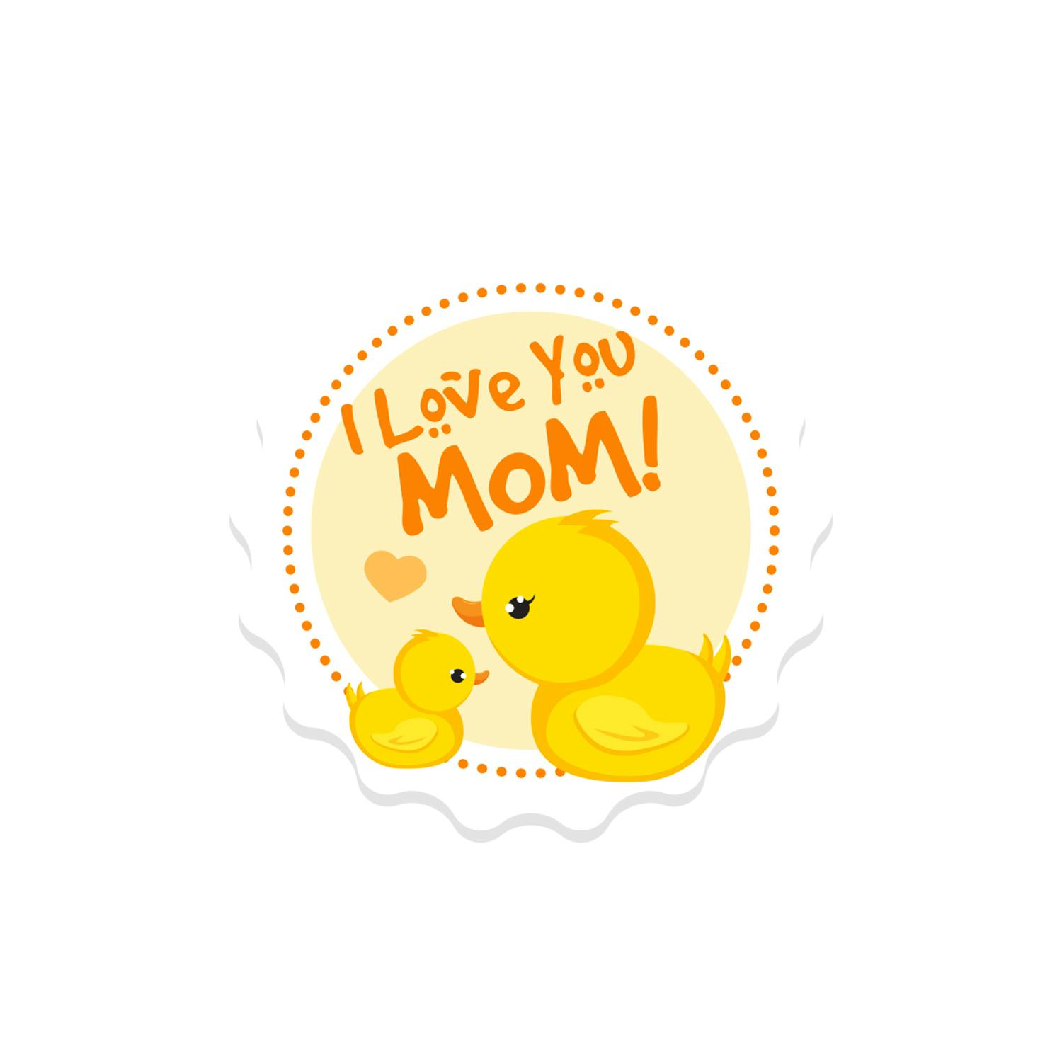 I Love Mom Fridge Magnet - Express Your Love and Appreciation!
