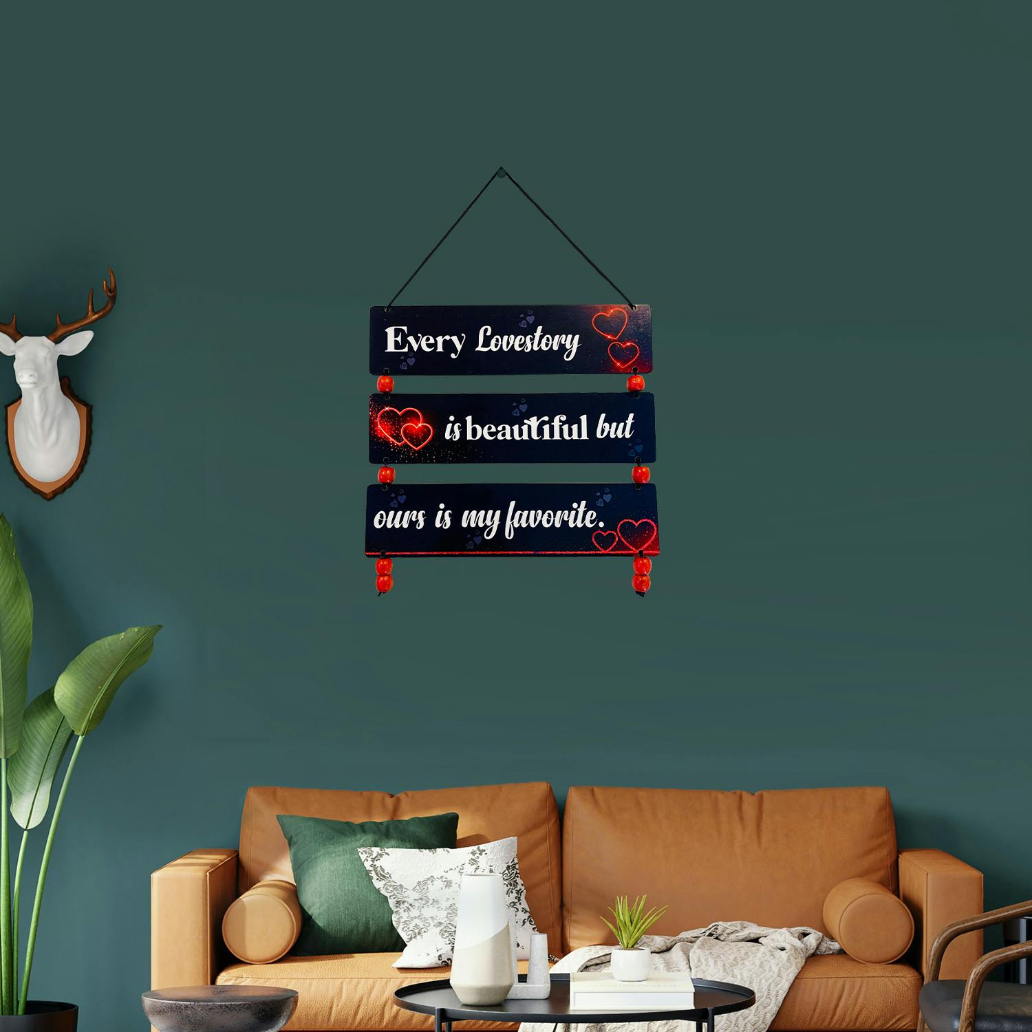 Every LoveStory is Beautiful but our is favorite wall hanging