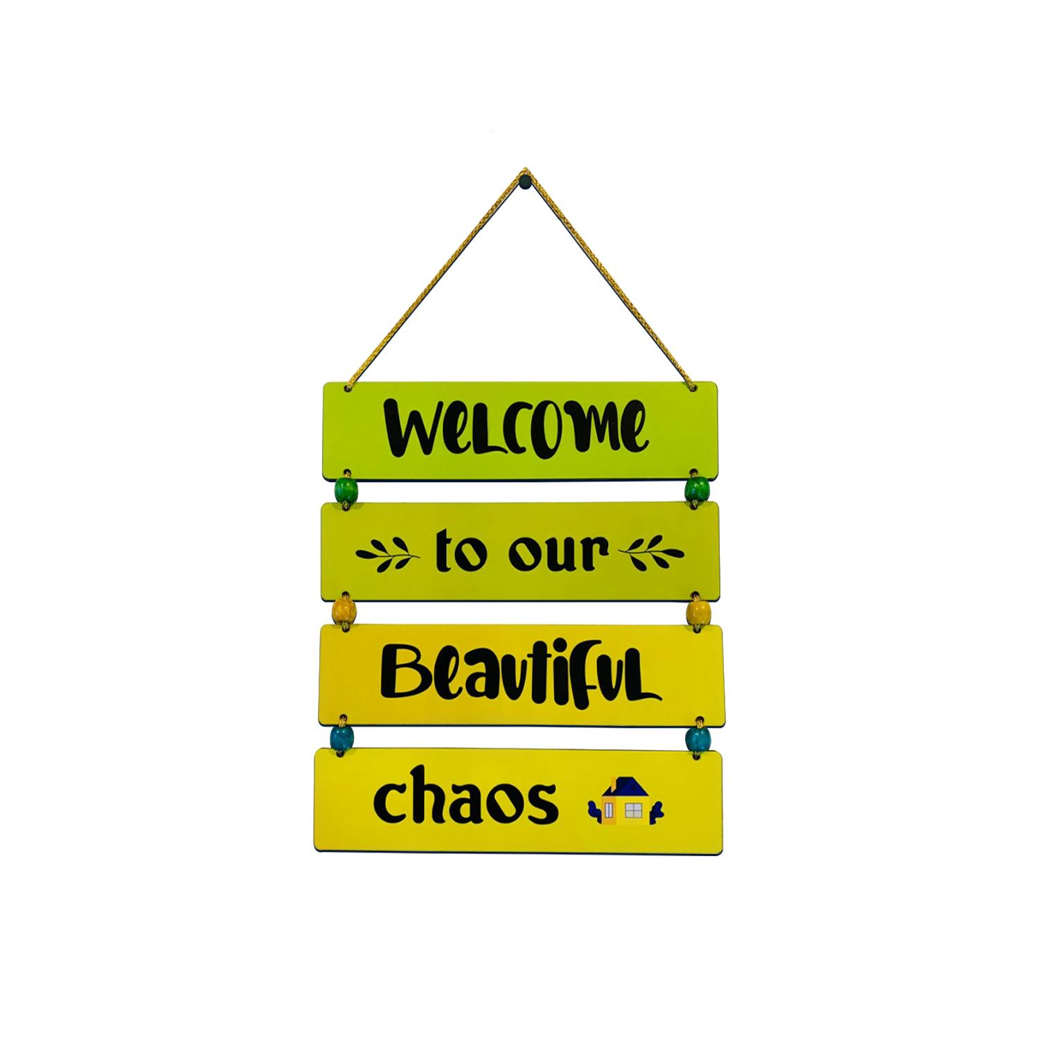 Welcome to our Beautiful Chaos Wall Hanging